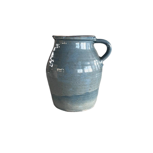 Cottage Crafted Tall Jug, Light Blue