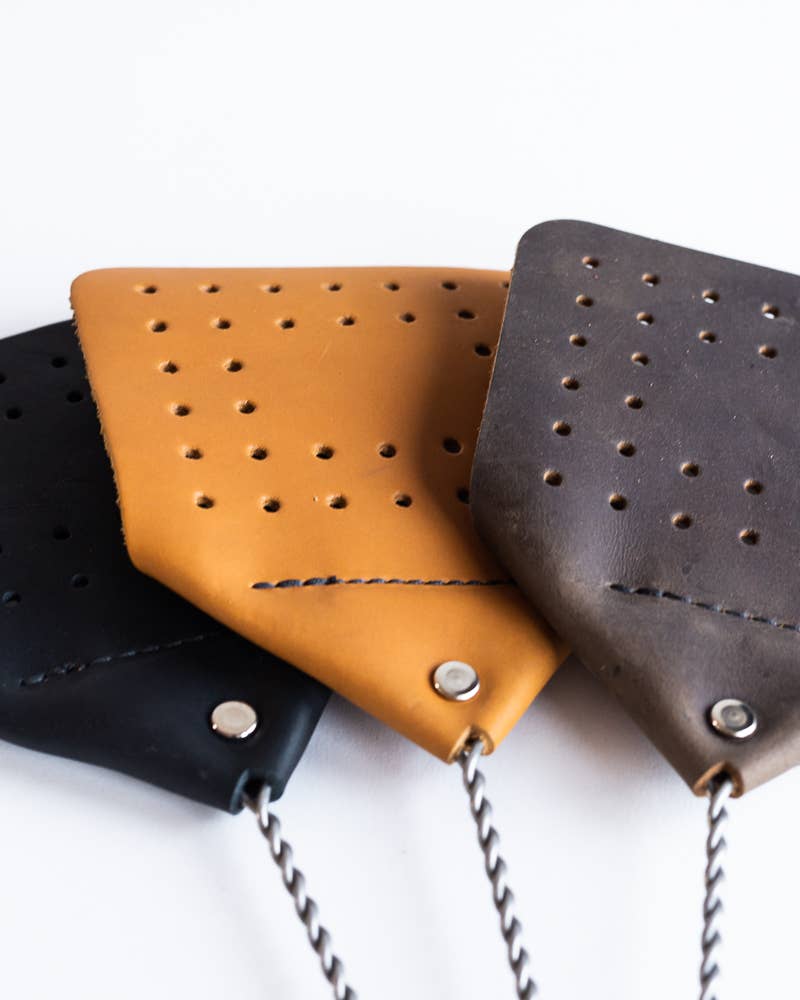 Leather Flyswatter, Camel
